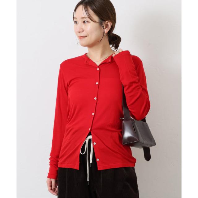 ジャーナルスタンダード（JOURNAL STANDARD）/《追加2》ウールMIX シアークルーネックカーディガン