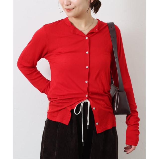 ジャーナルスタンダード（JOURNAL STANDARD）/《追加2》ウールMIX シアークルーネックカーディガン