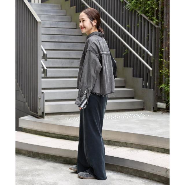 ジャーナルスタンダード（JOURNAL STANDARD）/《追加3》ライトオンスデニムクロップドシャツ