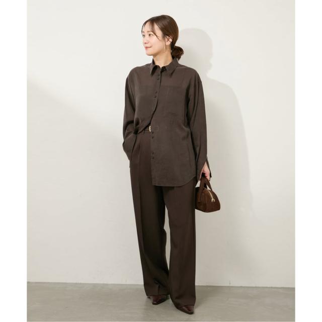 ジャーナルスタンダード（JOURNAL STANDARD）/《追加2》ウールライクストレッチスラックス