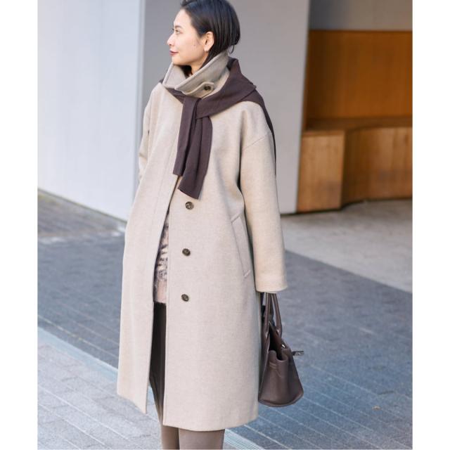 ジャーナルスタンダード（JOURNAL STANDARD）/《追加2》スーパー140ビーバーステンカラーコート