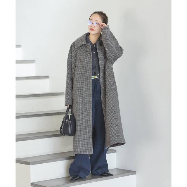 ジャーナルスタンダード（JOURNAL STANDARD）/《追加2》スーパー140ビーバーステンカラーコート