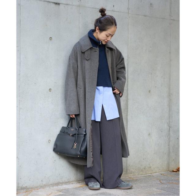 ジャーナルスタンダード（JOURNAL STANDARD）/《追加2》スーパー140ビーバーステンカラーコート