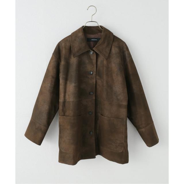 ジャーナルスタンダード（JOURNAL STANDARD）/フロックフェイクレザーカバーオール