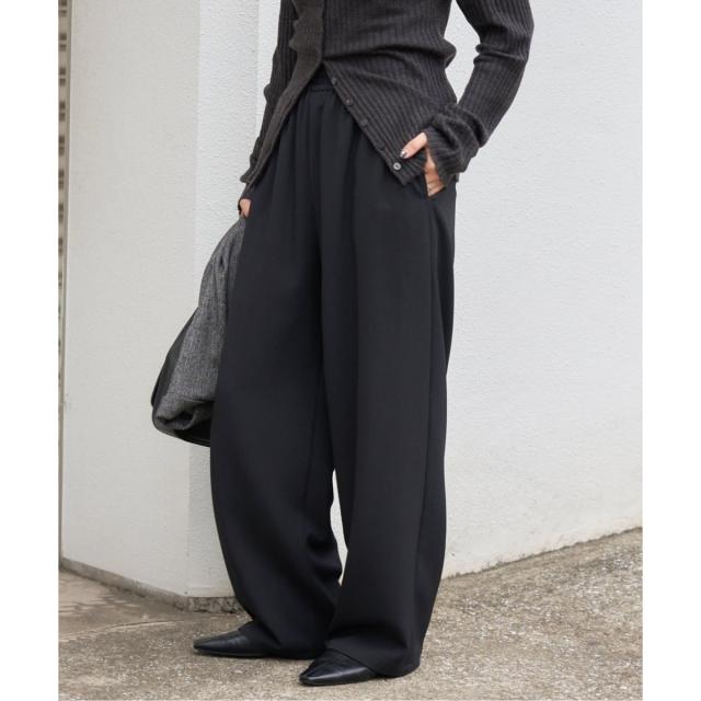 ジャーナルスタンダード（JOURNAL STANDARD）/《追加3》ウールライクストレッチワイドパンツ