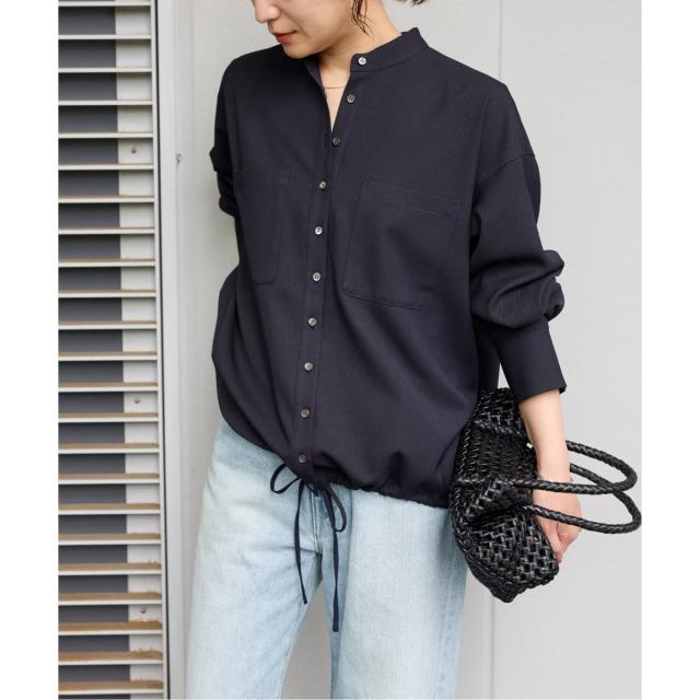 ジャーナルスタンダード（JOURNAL STANDARD）/《追加3》ウーリッシュツイルタックボリュームシャツ