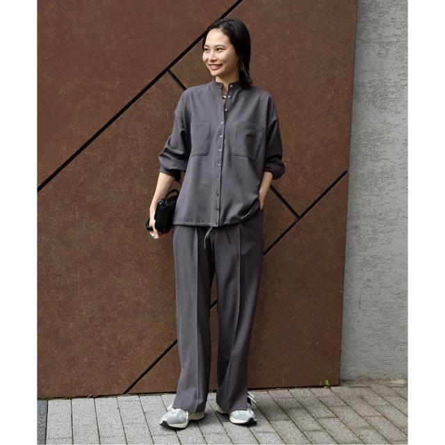 ジャーナルスタンダード（JOURNAL STANDARD）/《追加3》ウーリッシュツイルタックボリュームシャツ