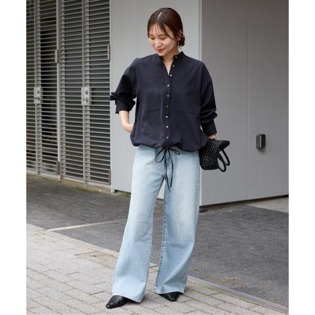 ジャーナルスタンダード（JOURNAL STANDARD）/《追加3》ウーリッシュツイルタックボリュームシャツ