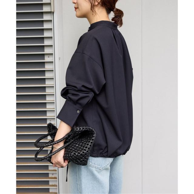 ジャーナルスタンダード（JOURNAL STANDARD）/《追加3》ウーリッシュツイルタックボリュームシャツ