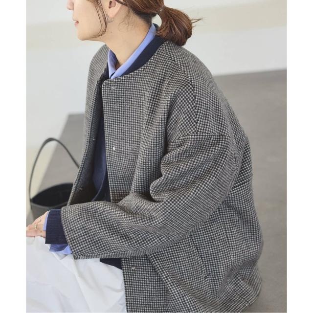 ジャーナルスタンダード（JOURNAL STANDARD）/《追加3》スーパー140ビーバーノーカラーショートコート