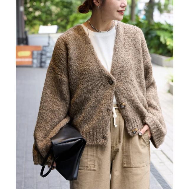 ジャーナルスタンダード（JOURNAL STANDARD）/《追加2》【TRICOTS JEAN MARC/トリコットジーンマルク】ボタンツキカーデ