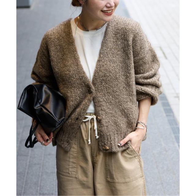 ジャーナルスタンダード（JOURNAL STANDARD）/《追加2》【TRICOTS JEAN MARC/トリコットジーンマルク】ボタンツキカーデ