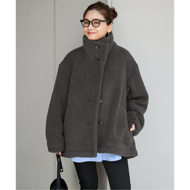 ジャーナルスタンダード（JOURNAL STANDARD）/《追加2》エコファーショートブルゾン