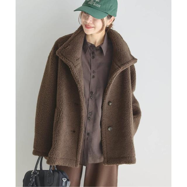 ジャーナルスタンダード（JOURNAL STANDARD）/《追加2》エコファーショートブルゾン