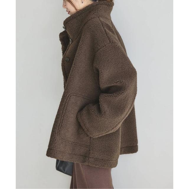 ジャーナルスタンダード（JOURNAL STANDARD）/《追加2》エコファーショートブルゾン