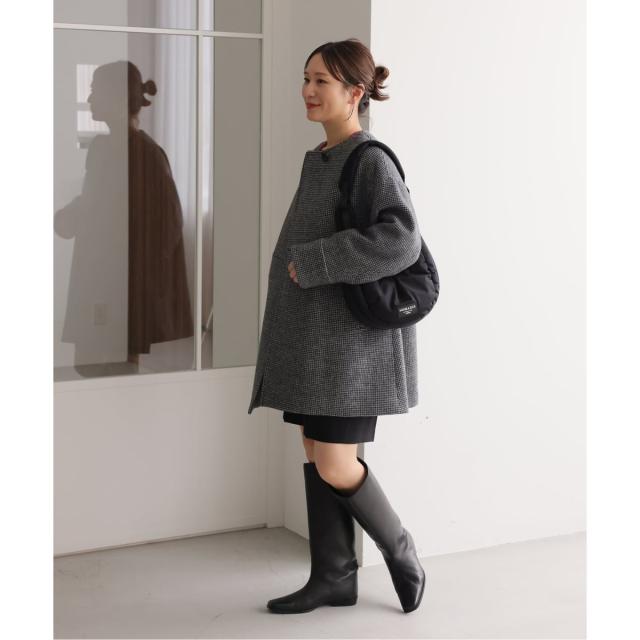 ジャーナルスタンダード（JOURNAL STANDARD）/《追加2》スーパー140ビーバーノーカラーミドルコート