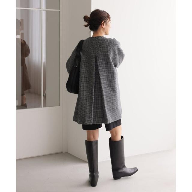 ジャーナルスタンダード（JOURNAL STANDARD）/《追加2》スーパー140ビーバーノーカラーミドルコート