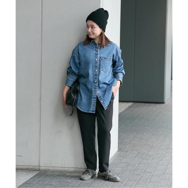 ジャーナルスタンダード（JOURNAL STANDARD）/《追加3》ウールライクストレッチイージーテーパードパンツ