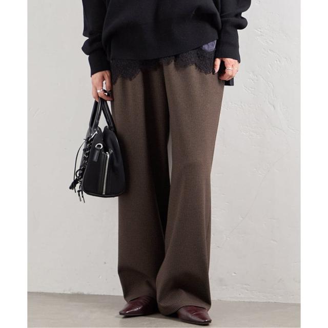 ジャーナルスタンダード（JOURNAL STANDARD）/《追加4》ウールライクストレッチワイドパンツ