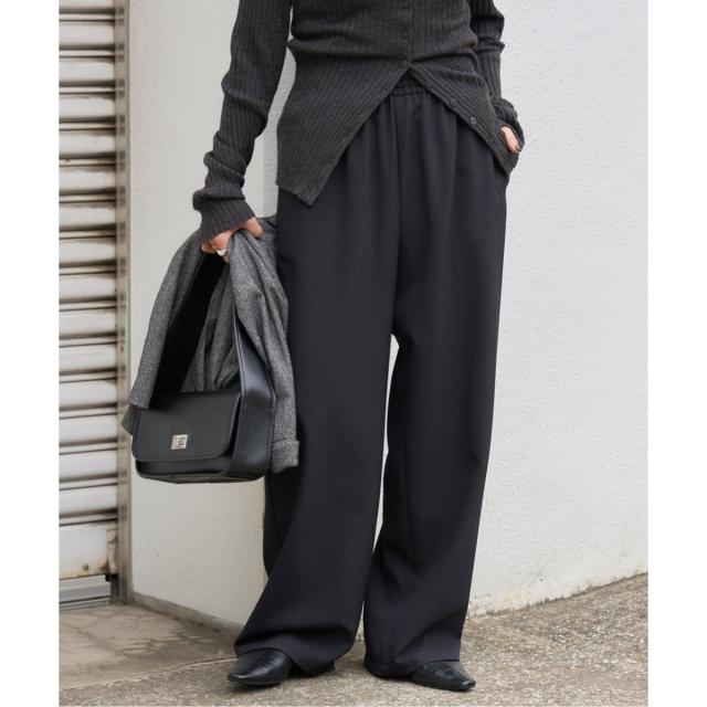 ジャーナルスタンダード（JOURNAL STANDARD）/《追加4》ウールライクストレッチワイドパンツ