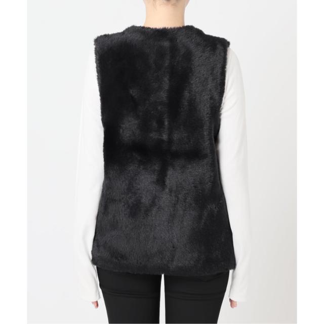 ジャーナルスタンダード（JOURNAL STANDARD）/《WEB限定追加3》ダブルフェイスフェザークルーネックベスト