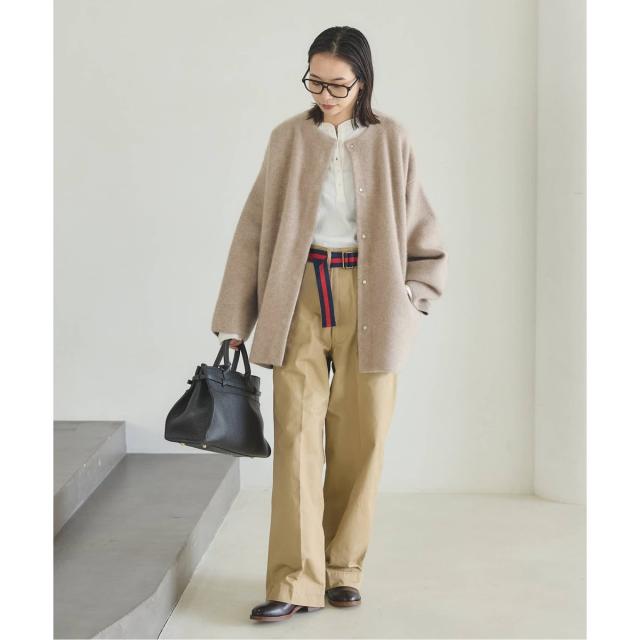 ジャーナルスタンダード（JOURNAL STANDARD）/《追加2》ダブルフェイスコクーンニットジャケット