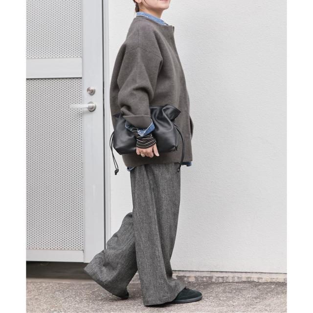 ジャーナルスタンダード（JOURNAL STANDARD）/《追加2》ダブルフェイスコクーンニットジャケット