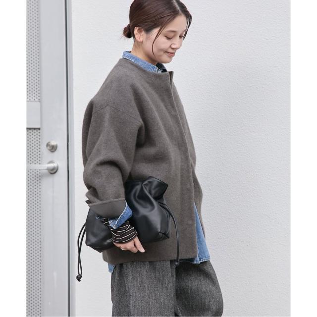 ジャーナルスタンダード（JOURNAL STANDARD）/《追加2》ダブルフェイスコクーンニットジャケット