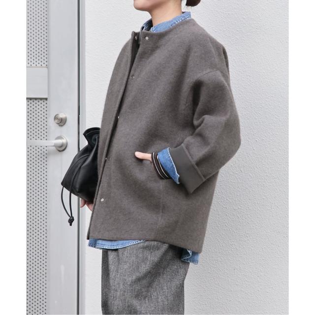 ジャーナルスタンダード（JOURNAL STANDARD）/《追加2》ダブルフェイスコクーンニットジャケット