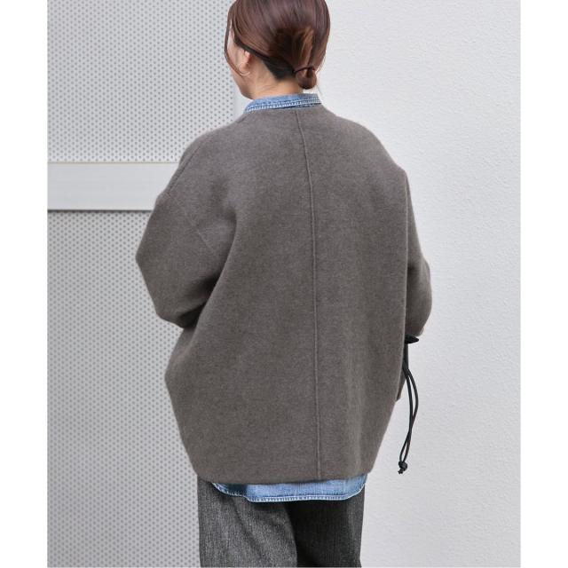 ジャーナルスタンダード（JOURNAL STANDARD）/《追加2》ダブルフェイスコクーンニットジャケット
