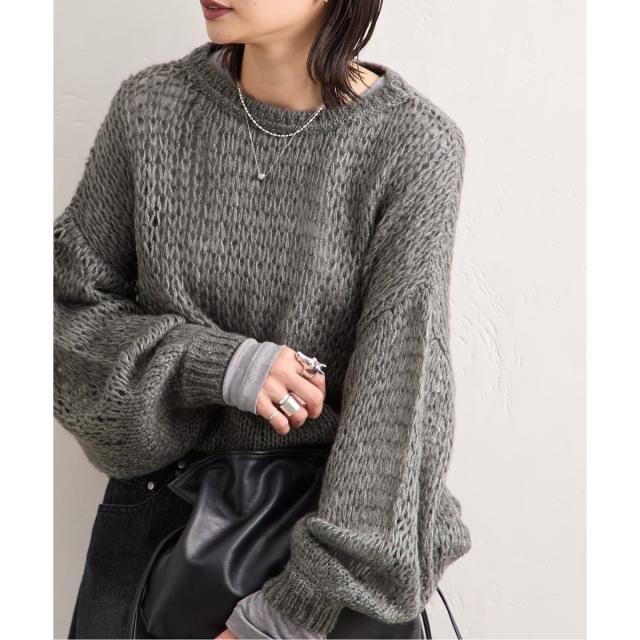 ジャーナルスタンダード（JOURNAL STANDARD）/シアージャガードニットプルオーバー