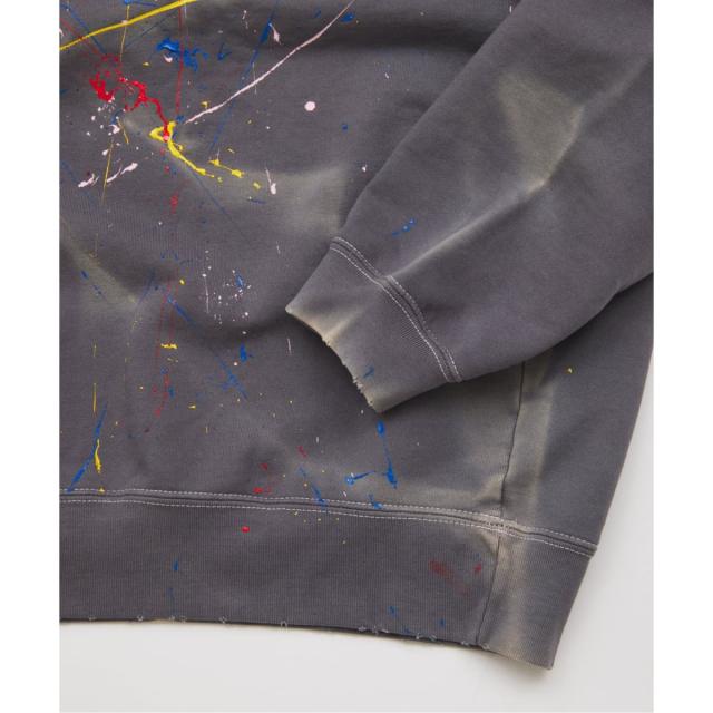 ジャーナルスタンダード（JOURNAL STANDARD）/《予約》ドロッピング ペイント クルーネック スウェット