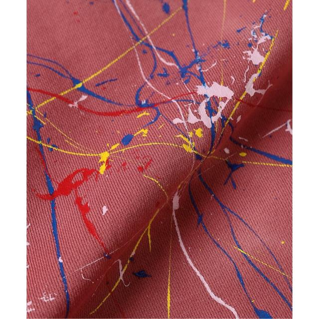 ジャーナルスタンダード（JOURNAL STANDARD）/《予約》ドロッピング ペイント クルーネック スウェット