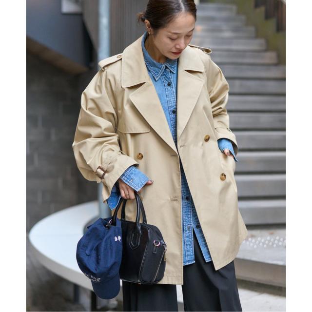 ジャーナルスタンダード（JOURNAL STANDARD）/《予約》ハイカウントミディートレンチコート