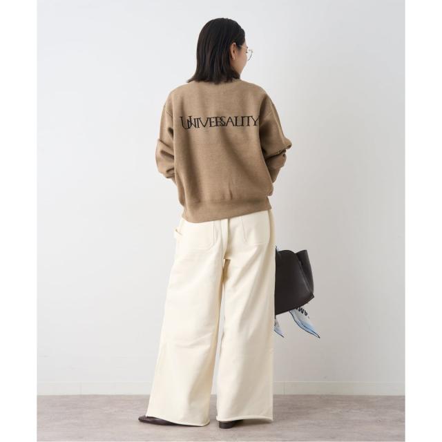 ジャーナルスタンダード（JOURNAL STANDARD）/《予約》バックロゴダブルジップカーディガン