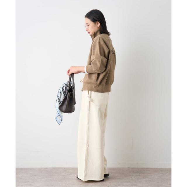 ジャーナルスタンダード（JOURNAL STANDARD）/《予約》バックロゴダブルジップカーディガン