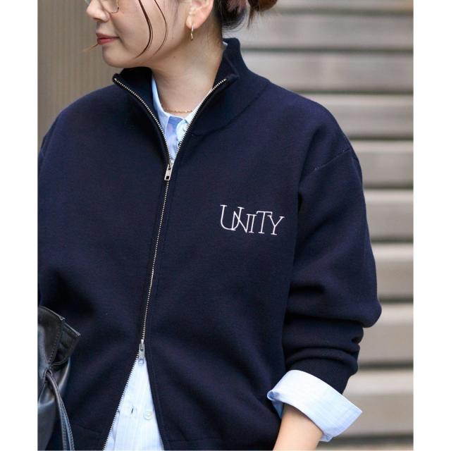 ジャーナルスタンダード（JOURNAL STANDARD）/《予約》バックロゴダブルジップカーディガン