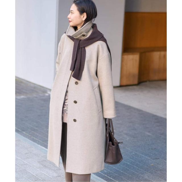 ジャーナルスタンダード（JOURNAL STANDARD）/《追加3》スーパー140ビーバーステンカラーコート