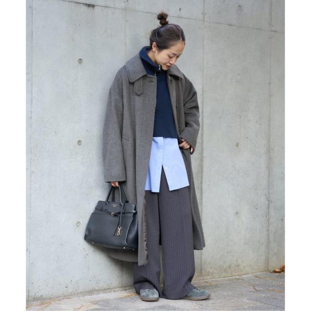 ジャーナルスタンダード（JOURNAL STANDARD）/《追加3》スーパー140ビーバーステンカラーコート