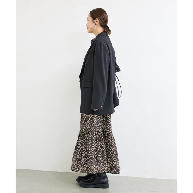 ジャーナルスタンダード（JOURNAL STANDARD）/《WEB限定追加予約》ランダムヘリンボーンプリントワンピース