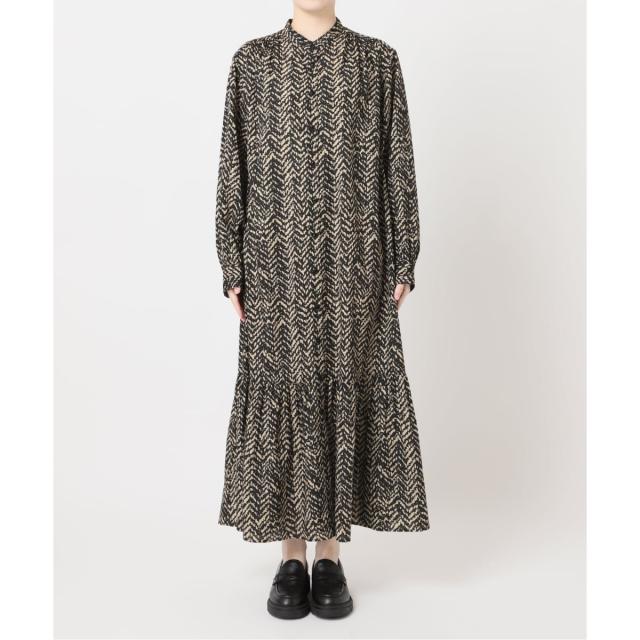 ジャーナルスタンダード（JOURNAL STANDARD）/《WEB限定追加予約》ランダムヘリンボーンプリントワンピース