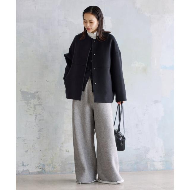 ジャーナルスタンダード（JOURNAL STANDARD）/《追加予約5》スーパー140ビーバーノーカラーショートコート