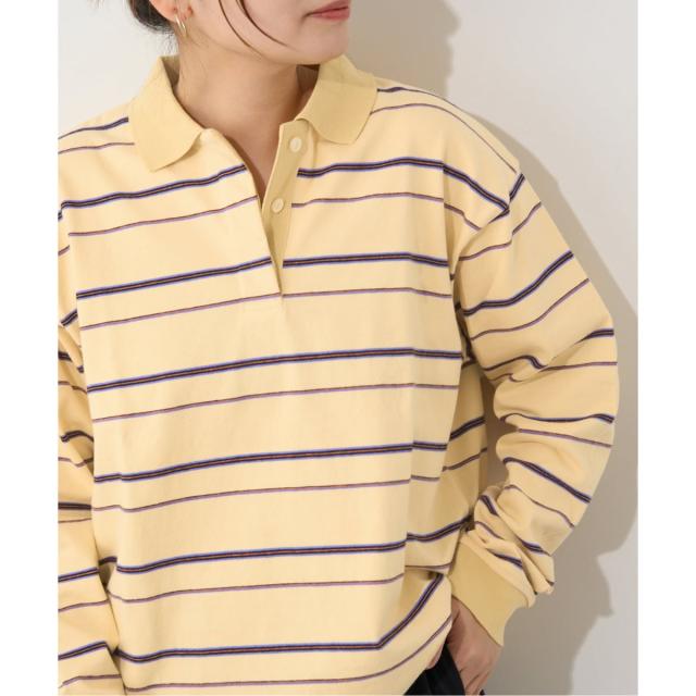 ジャーナルスタンダード（JOURNAL STANDARD）/《予約》マルチボーダーポロシャツ