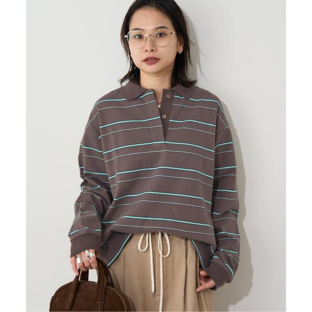 ジャーナルスタンダード（JOURNAL STANDARD）/《予約》マルチボーダーポロシャツ