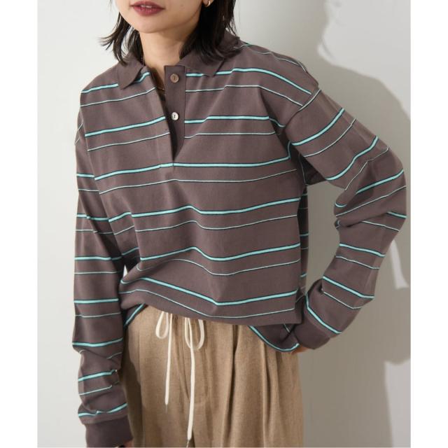 ジャーナルスタンダード（JOURNAL STANDARD）/《予約》マルチボーダーポロシャツ