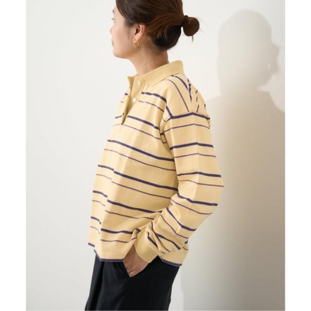 ジャーナルスタンダード（JOURNAL STANDARD）/《予約》マルチボーダーポロシャツ