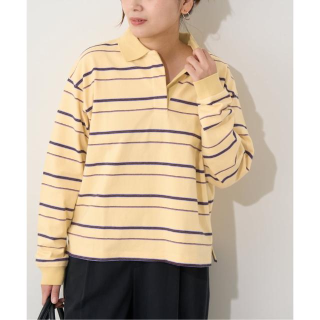 ジャーナルスタンダード（JOURNAL STANDARD）/《予約》マルチボーダーポロシャツ