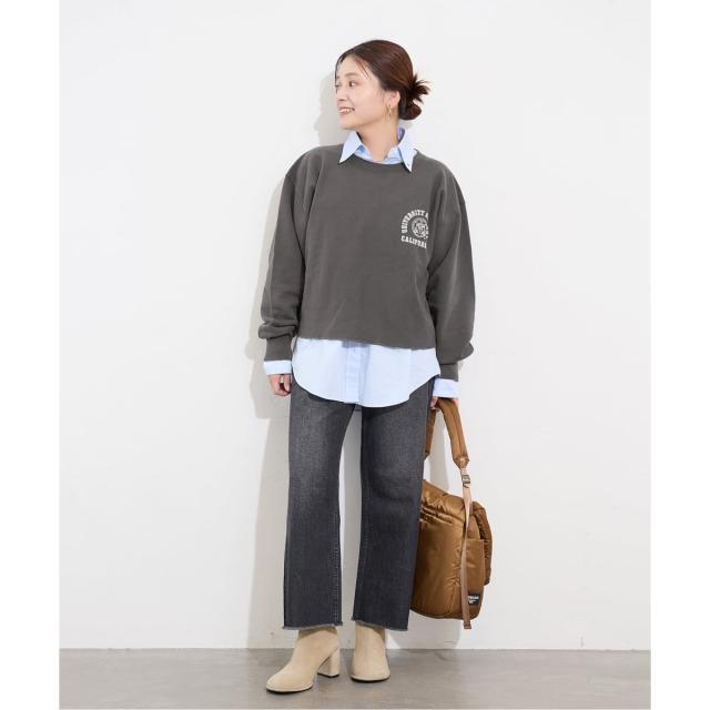 ジャーナルスタンダード（JOURNAL STANDARD）/《予約》JS カレッジ クロップドスウェット