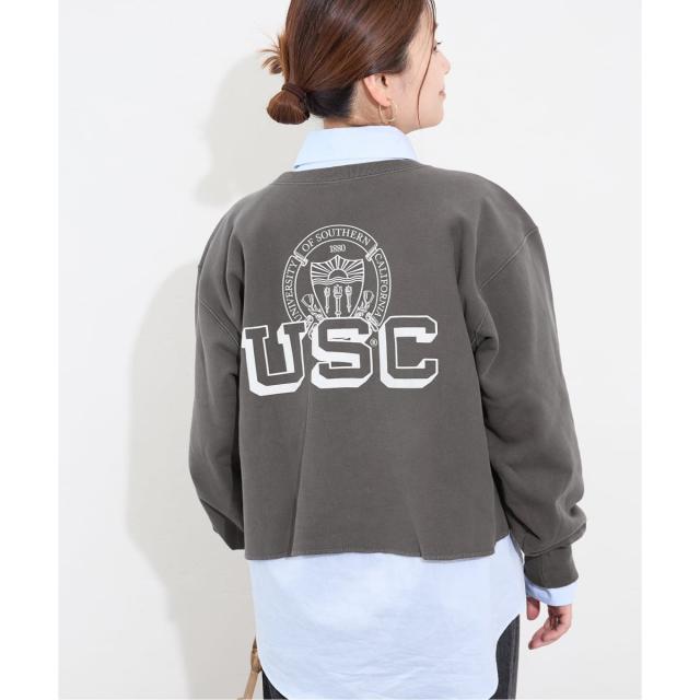 ジャーナルスタンダード（JOURNAL STANDARD）/《予約》JS カレッジ クロップドスウェット