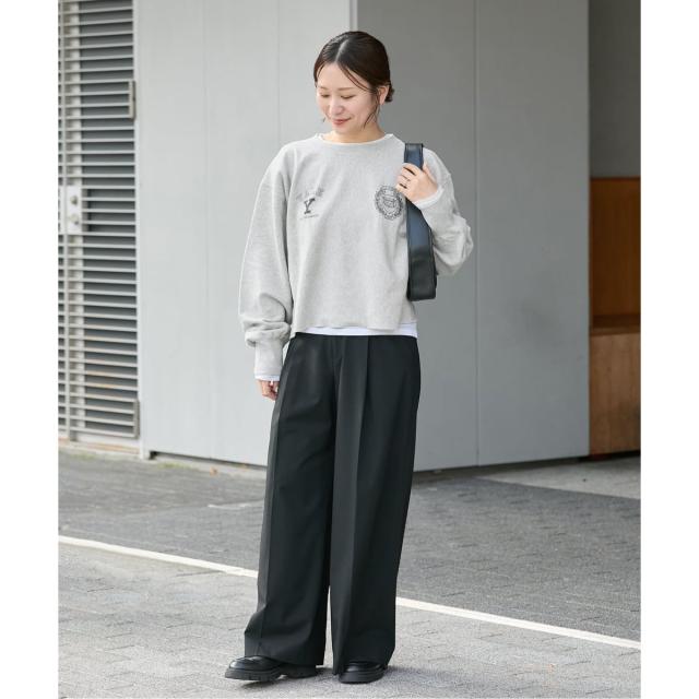 ジャーナルスタンダード（JOURNAL STANDARD）/《予約》JS カレッジ クロップドスウェット